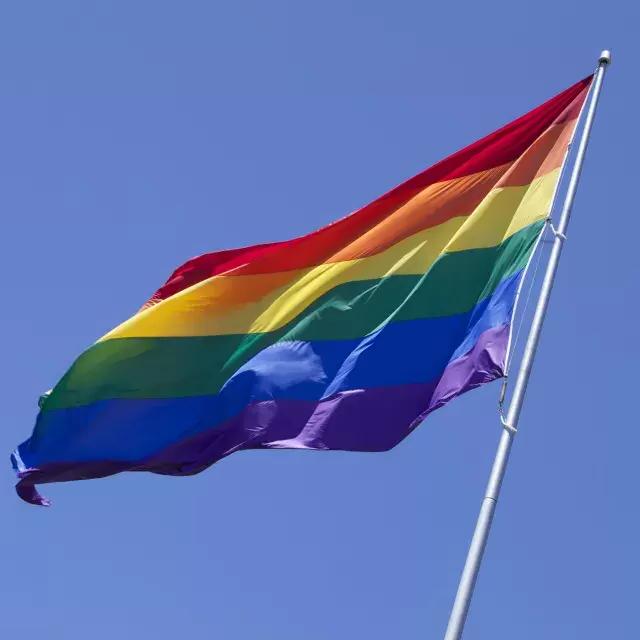 Castro Gay Rainbow Flag